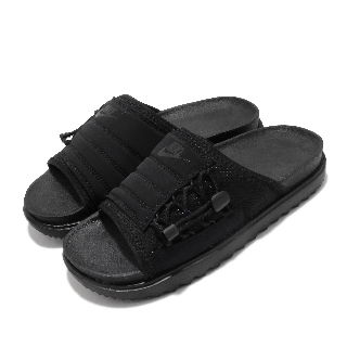 Nike 拖鞋 Asuna Slide 套腳 女鞋 輕便 舒適 簡約 穿搭 夏日 全黑 CI8799001 CI8799-001