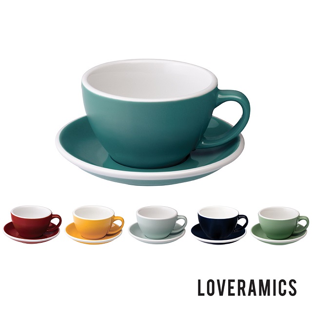 Loveramics Coffee Pro Egg拿鐵咖啡杯盤組300ml 共6色 Pchome 24h購物