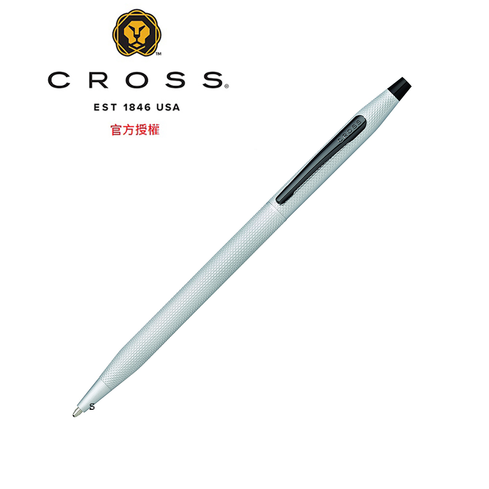 CROSS 經典世紀系列啞黑蝕刻鑽石圖騰原子筆AT0082-122 